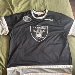 Black and Gray Raiders Jersey